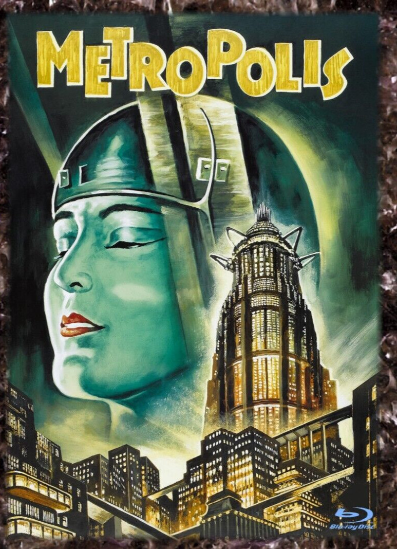 Metropolis  1927 Complete restored Film Extended version Blu-Ray 147 Minutes