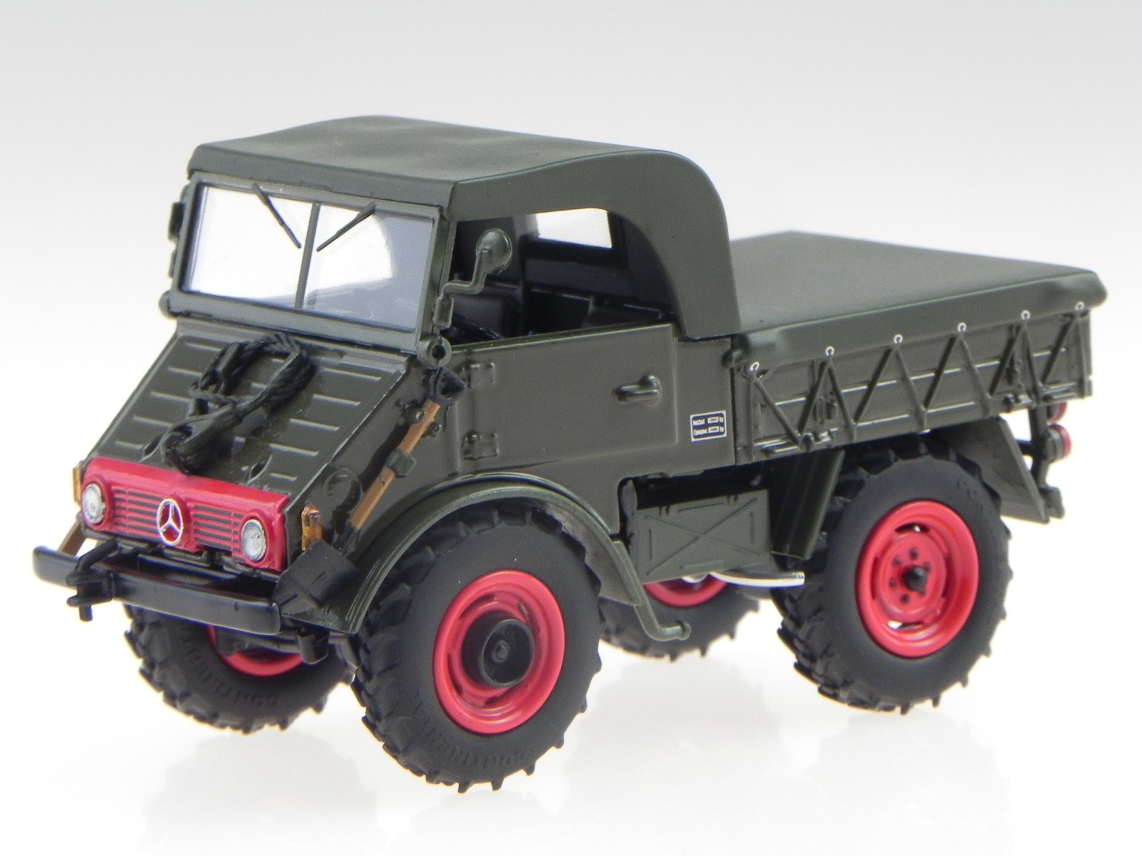 Unimog 1953 green diecast model car 463.14.03 Philatelie Liechtenstein 1:43