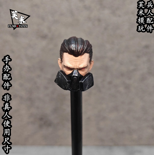 1/12 1/6 Male Soldier Mask Model For 12'' 6'' Action Figures Body 1/12 1/6 Male Soldier Mask Model For 12'' 6'' Action Figures Body