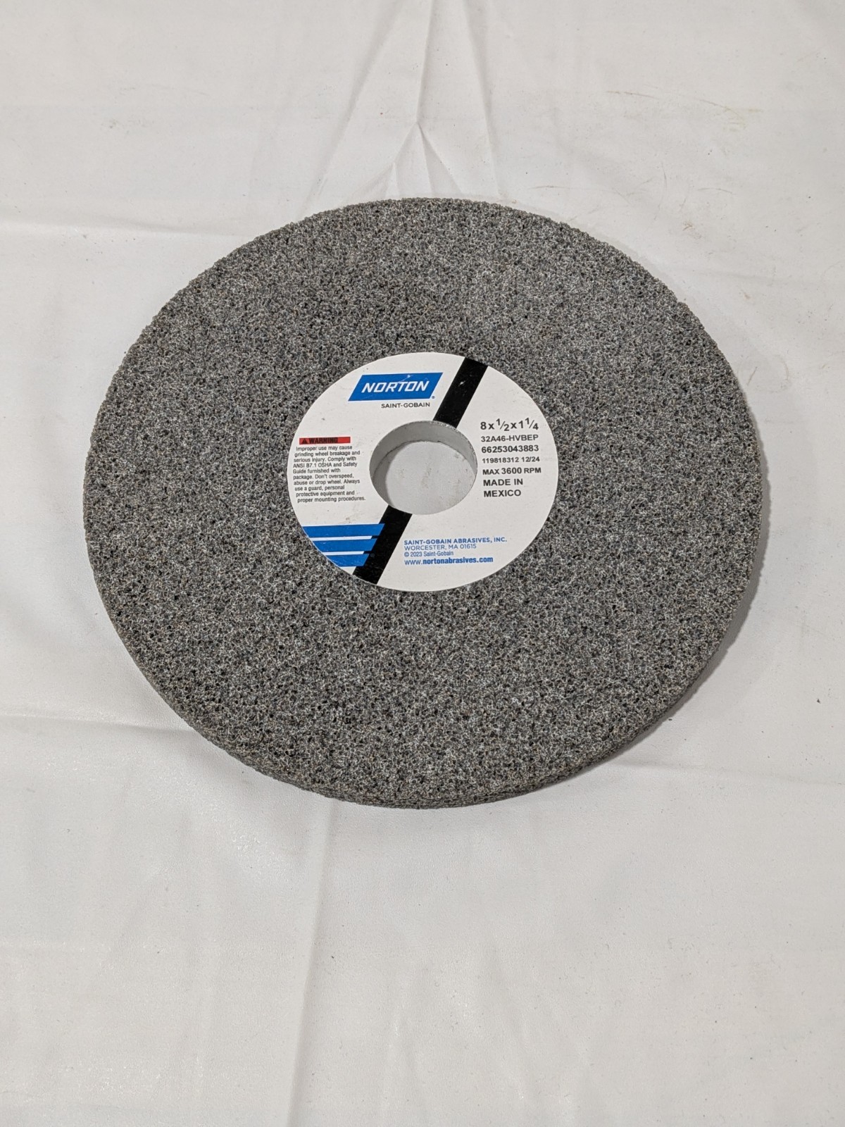 NORTON Surface Grinding Wheel: 8