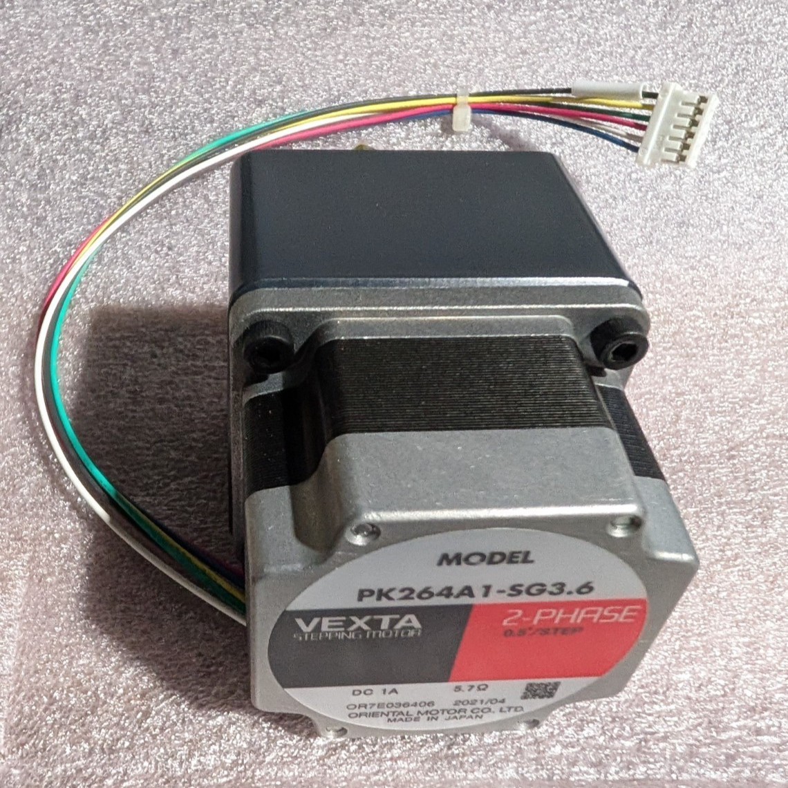 Vexta Oriental Stepping Motor PK264A1-SG3.6 3.6 Gear Ratio Fast USA Ship #R85
