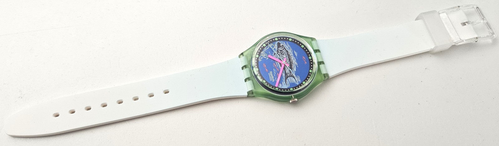 Swatch Standards 1992 - GG116 - Frische Fische - New - Silicone Strap