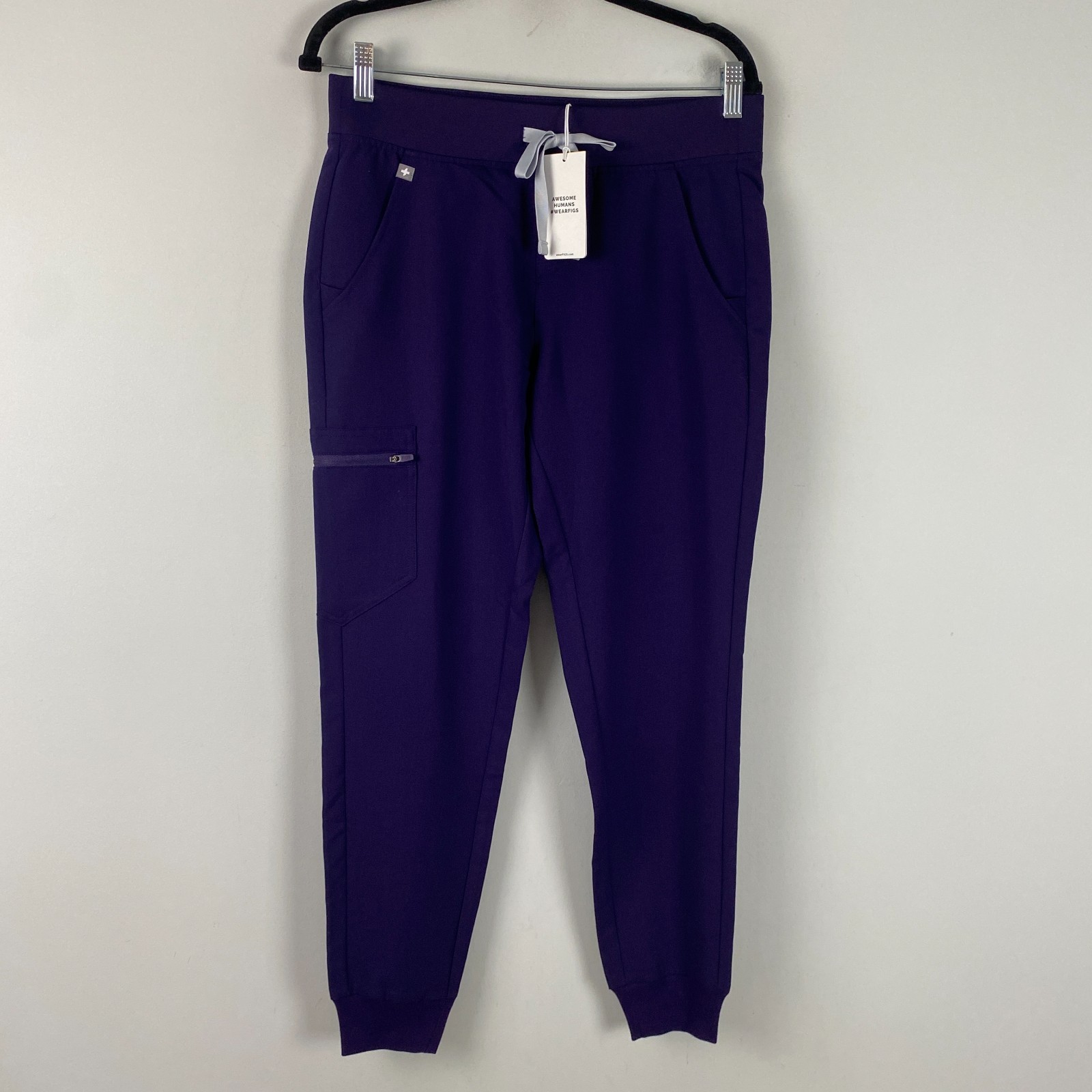 FIGS Zamora High Waist Jogger Scrub Pants Size Small Purple W23SW2016