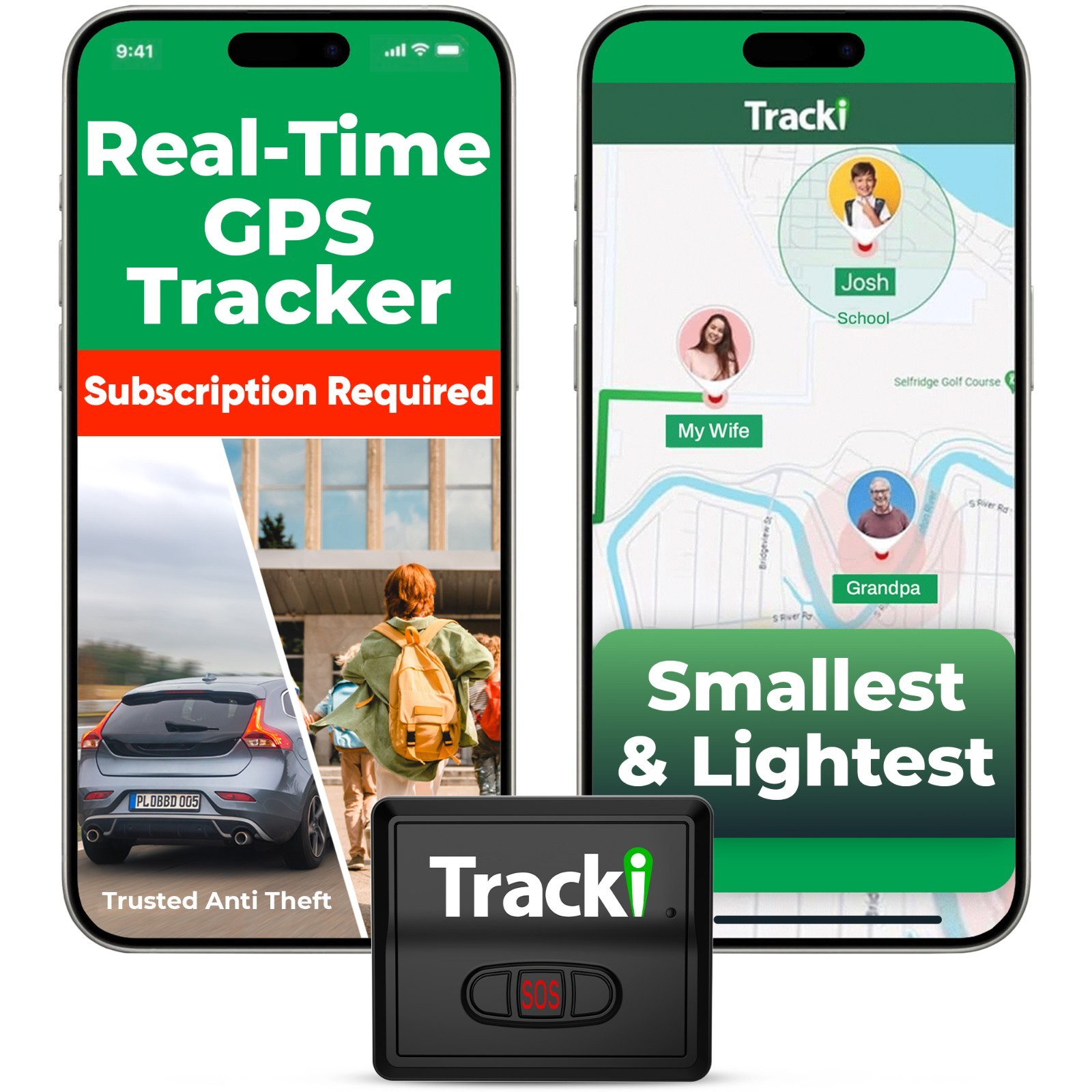 Tracki GPS Tracker for Vehicles – Real-Time 4G LTE (SUBSCRIPTION REQUIRED) Tracki GPS Tracker for Vehicles – Real-Time 4G LTE (SUBSCRIPTION REQUIRED)