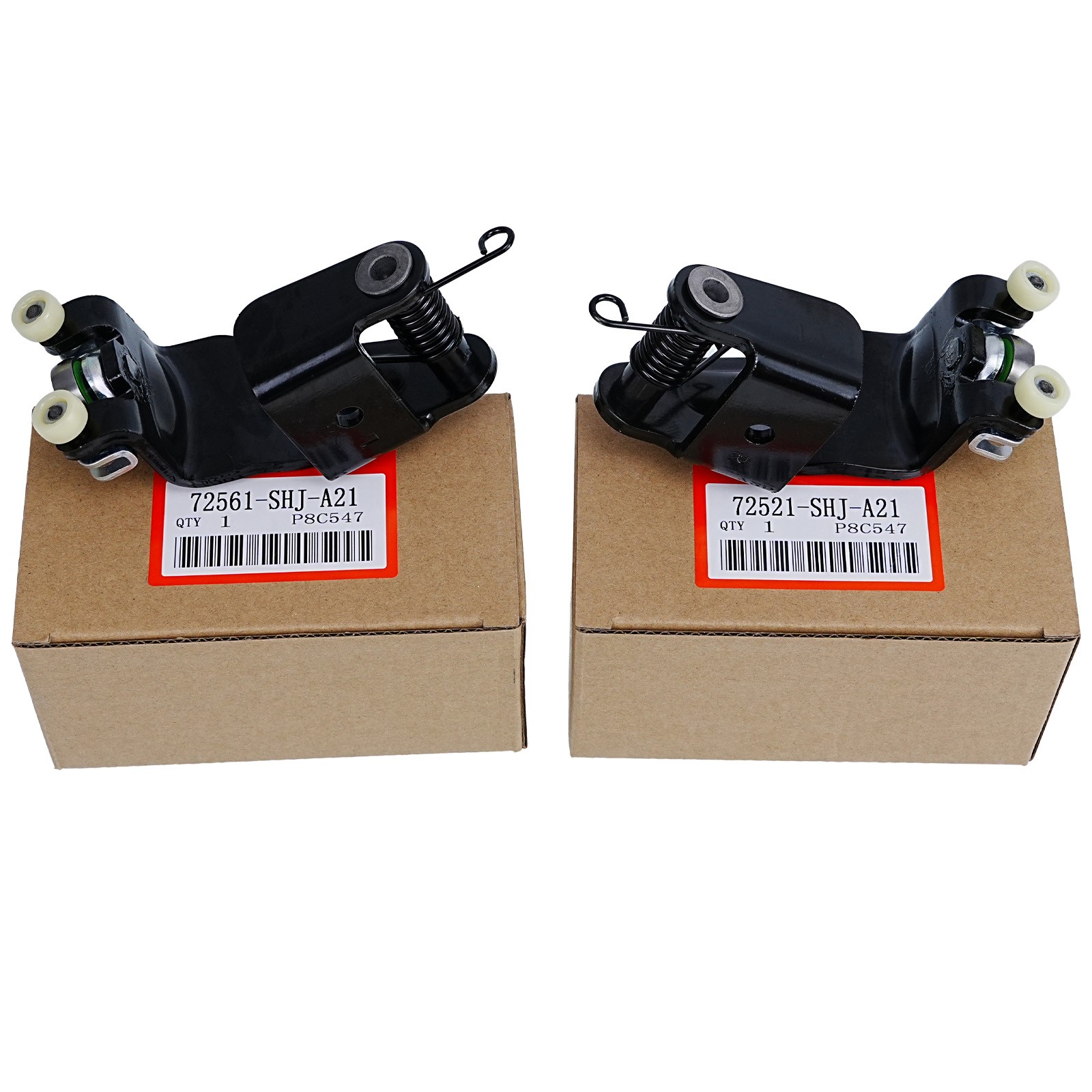 NEW SET Left Right Center Mount Sliding Door Rollers For 05-10 Honda Odyssey