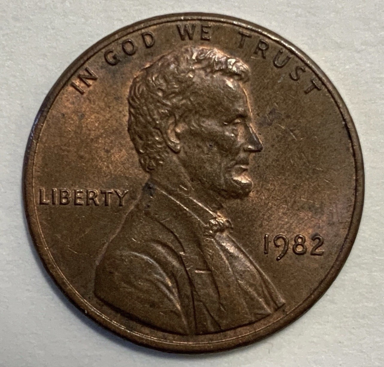 1982 P Lincoln Cent Copper Small Date (CIRCULATED) 1982 P Lincoln Cent Copper Small Date (CIRCULATED)
