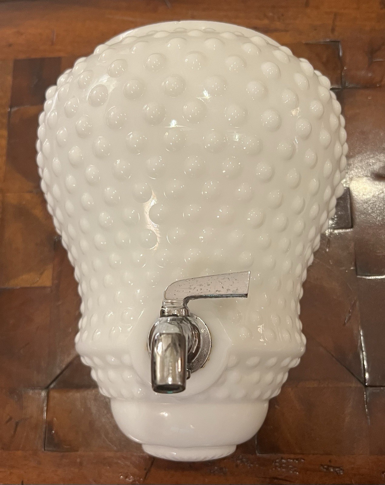 VTG Fenton Hobnail Milk Glass Lavabo Wall Replacement Reservoir (Tank Only)