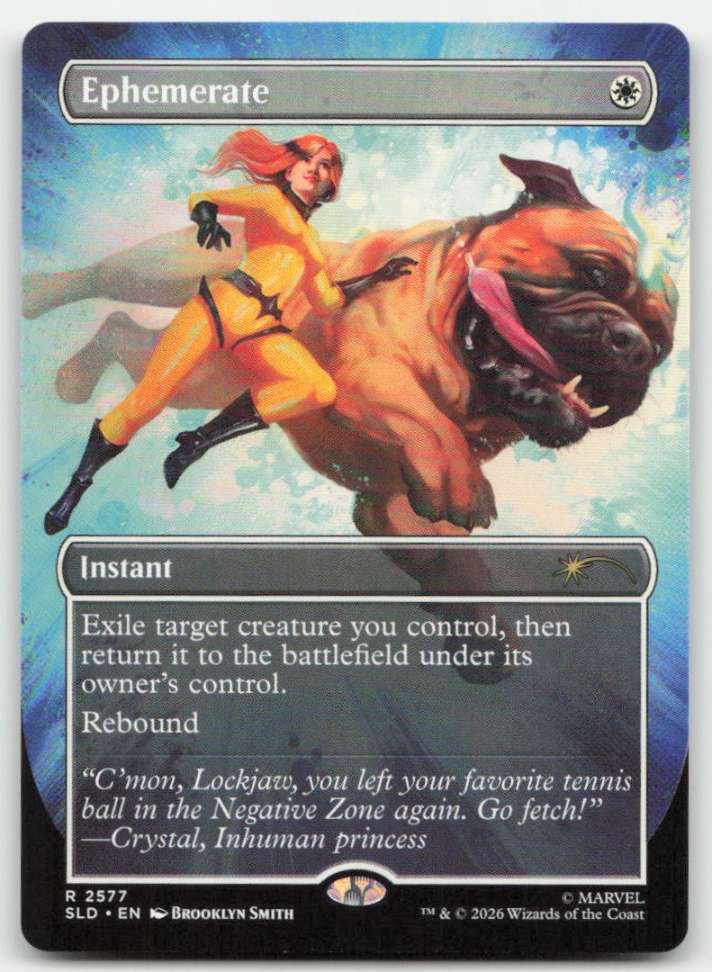 Ephemerate 2577 SLD Secret Lair Drop Series Magic MTG NM