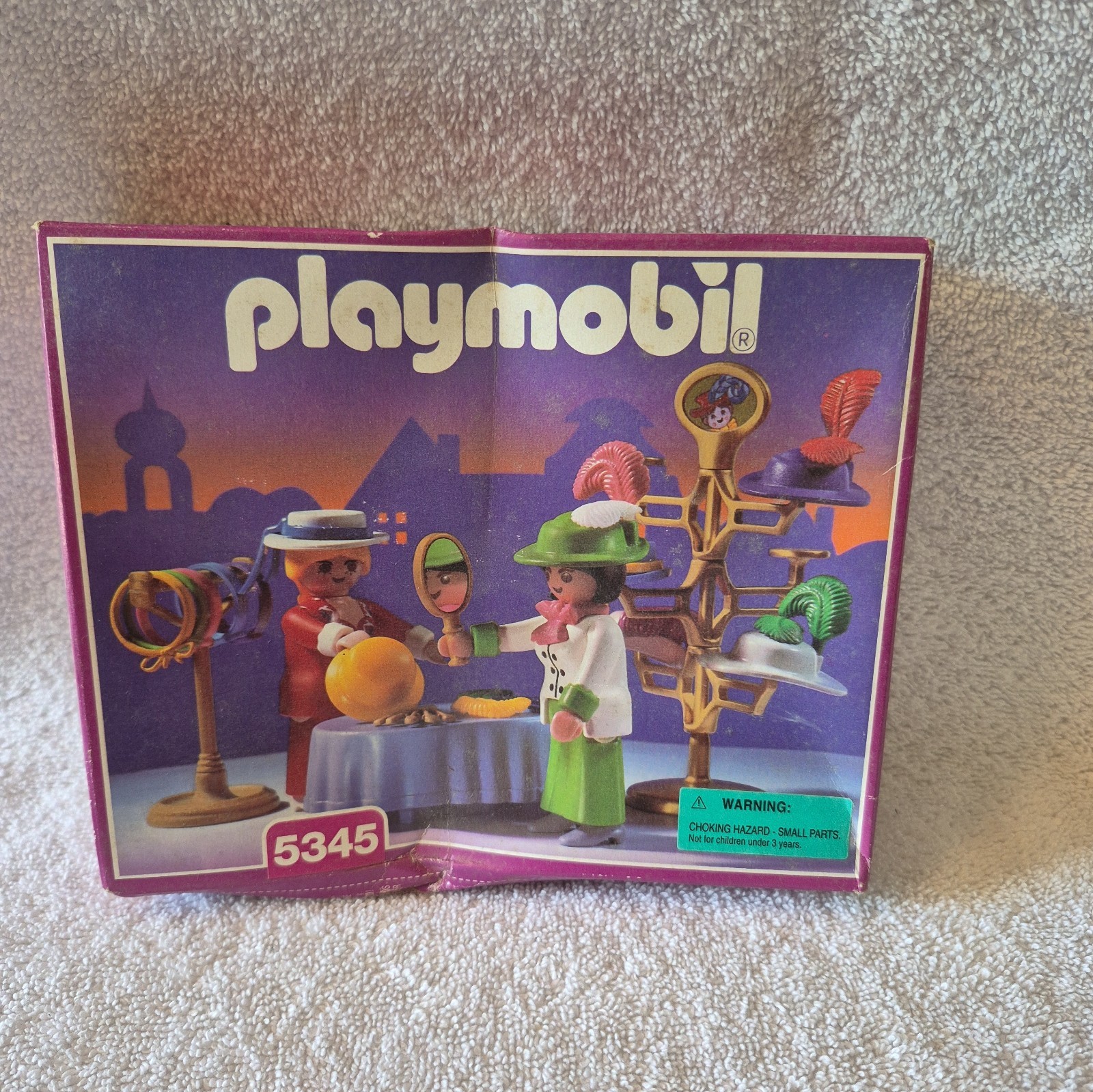 Playmobil 5345 Victorian Hat Shop • Vintage 1997 Playset • 
