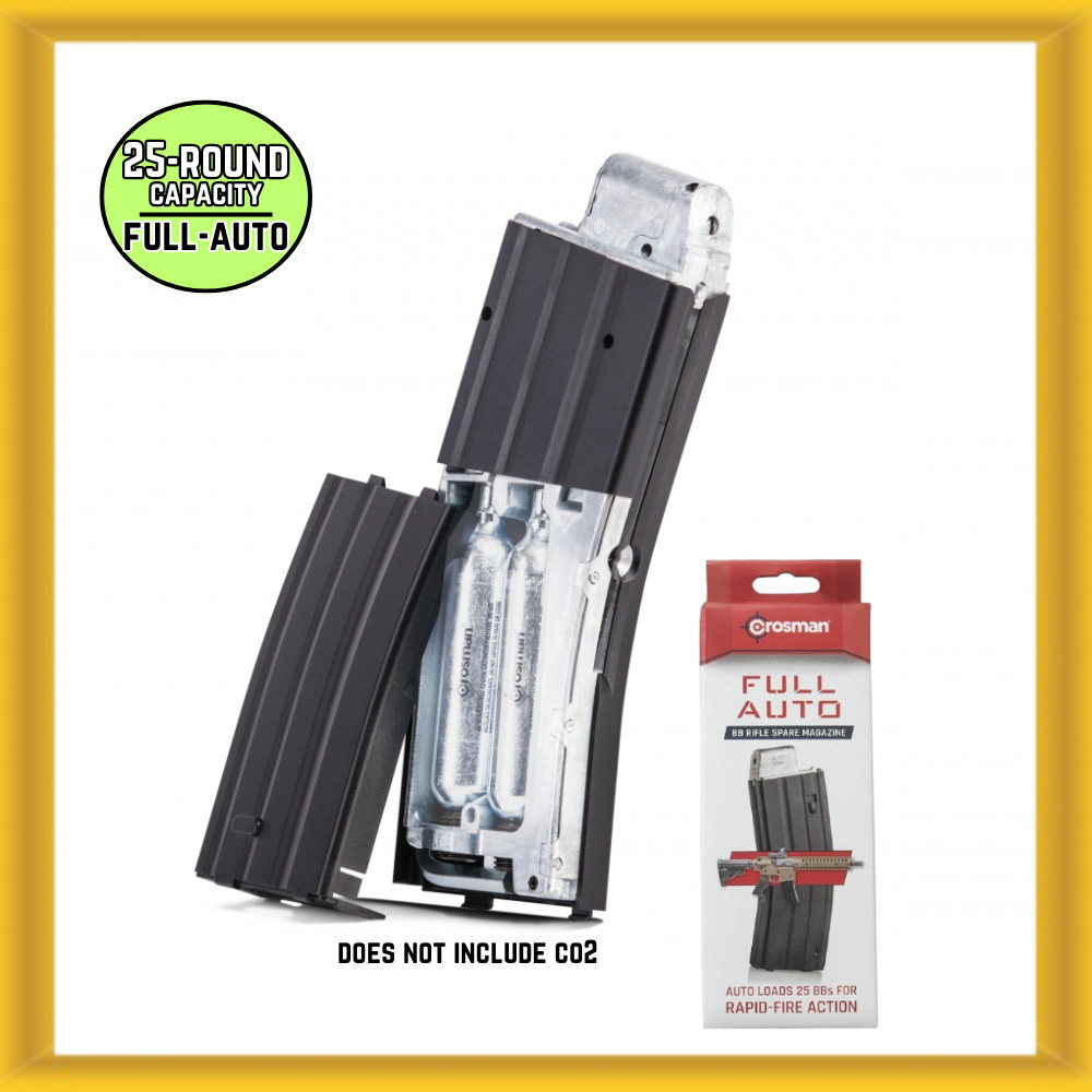 Crosman DPMS SBR Full Auto 25-round BB Spare Magazine (DOES NOT INCLUDE CO2) Crosman DPMS SBR Full Auto 25-round BB Spare Magazine (DOES NOT INCLUDE CO2)