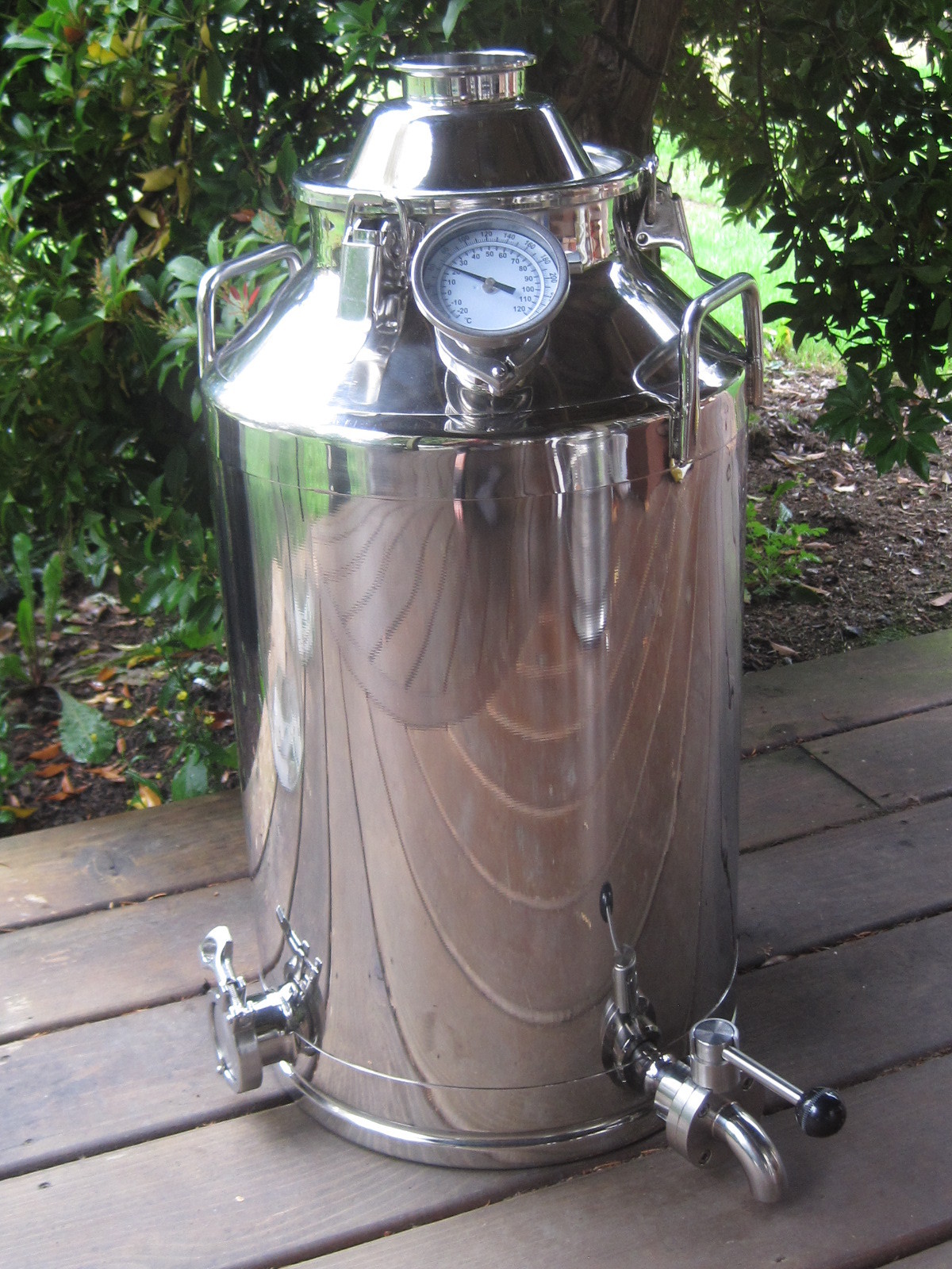 13 Gallon Stainless Steel, Moonshine Whiskey Still Boiler kettle 2\