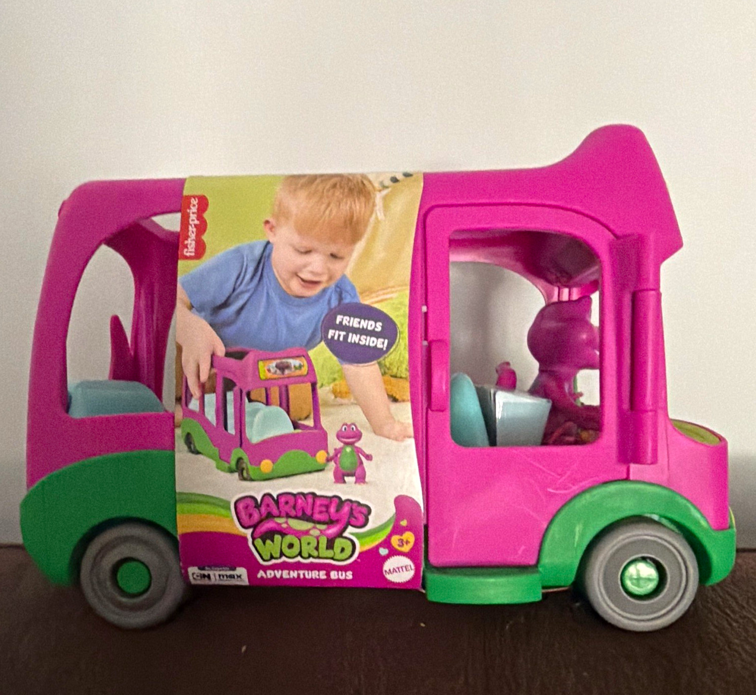Fisher-Price Barney Adventure Bus with Figure, MPN HYG95 (2025)