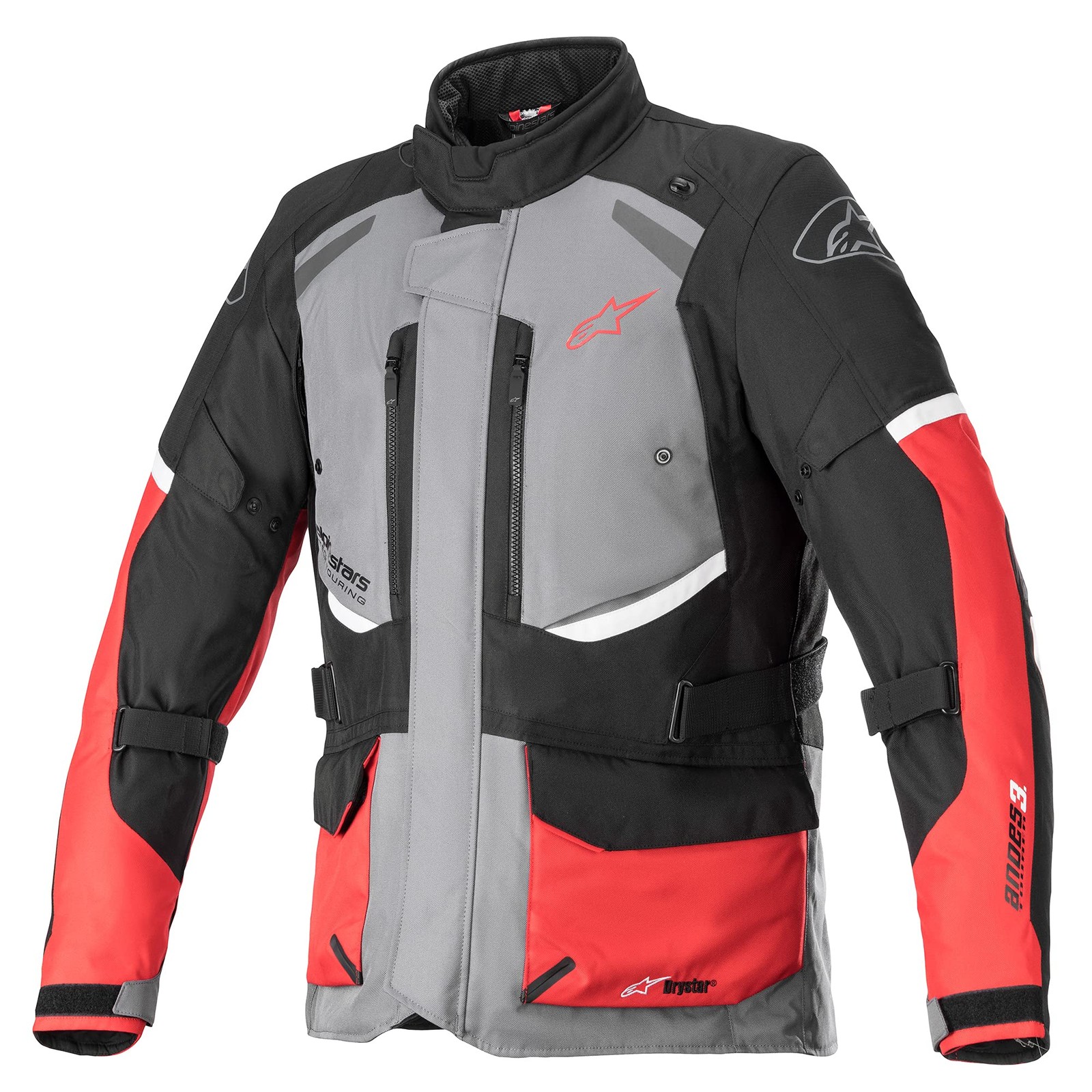 Alpinestars Andes v3 Jacket Dark Gray/Black/Bright Red Size Small