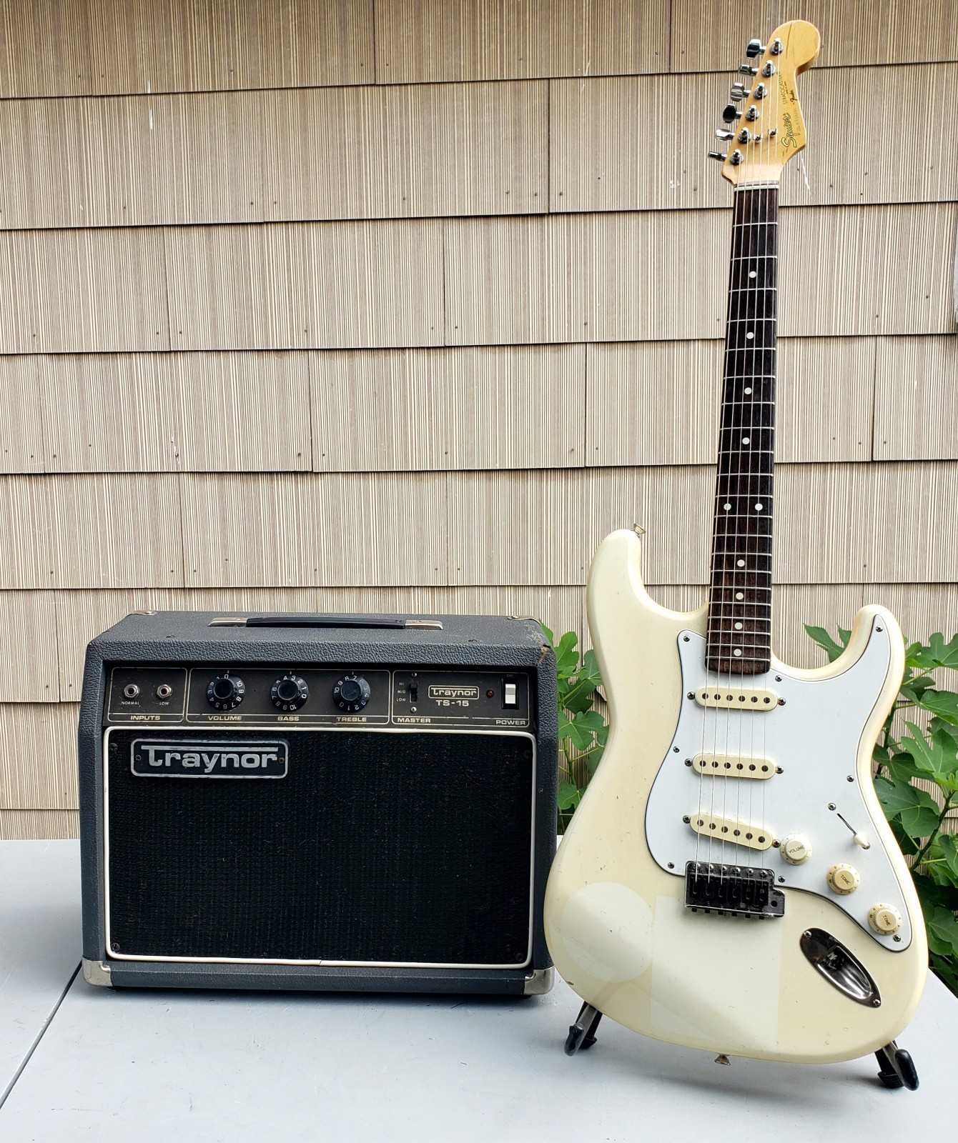 1974 Vintage Traynor TS-15 Guitar Amp 15 watts / 2×8\