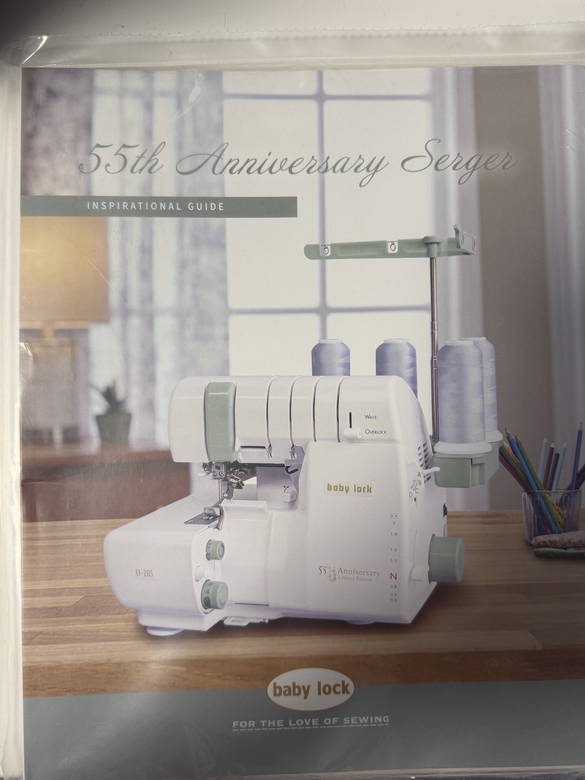 Baby Lock 55th Anniversary Serger Inspirational Guide New & Sealed