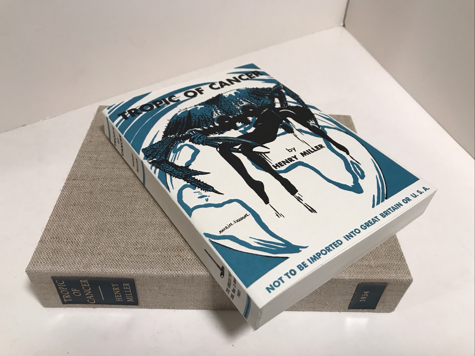 Tropic Of Cancer Henry Miller FEL First Edition Library Facsimile VGC Tweed Cvr