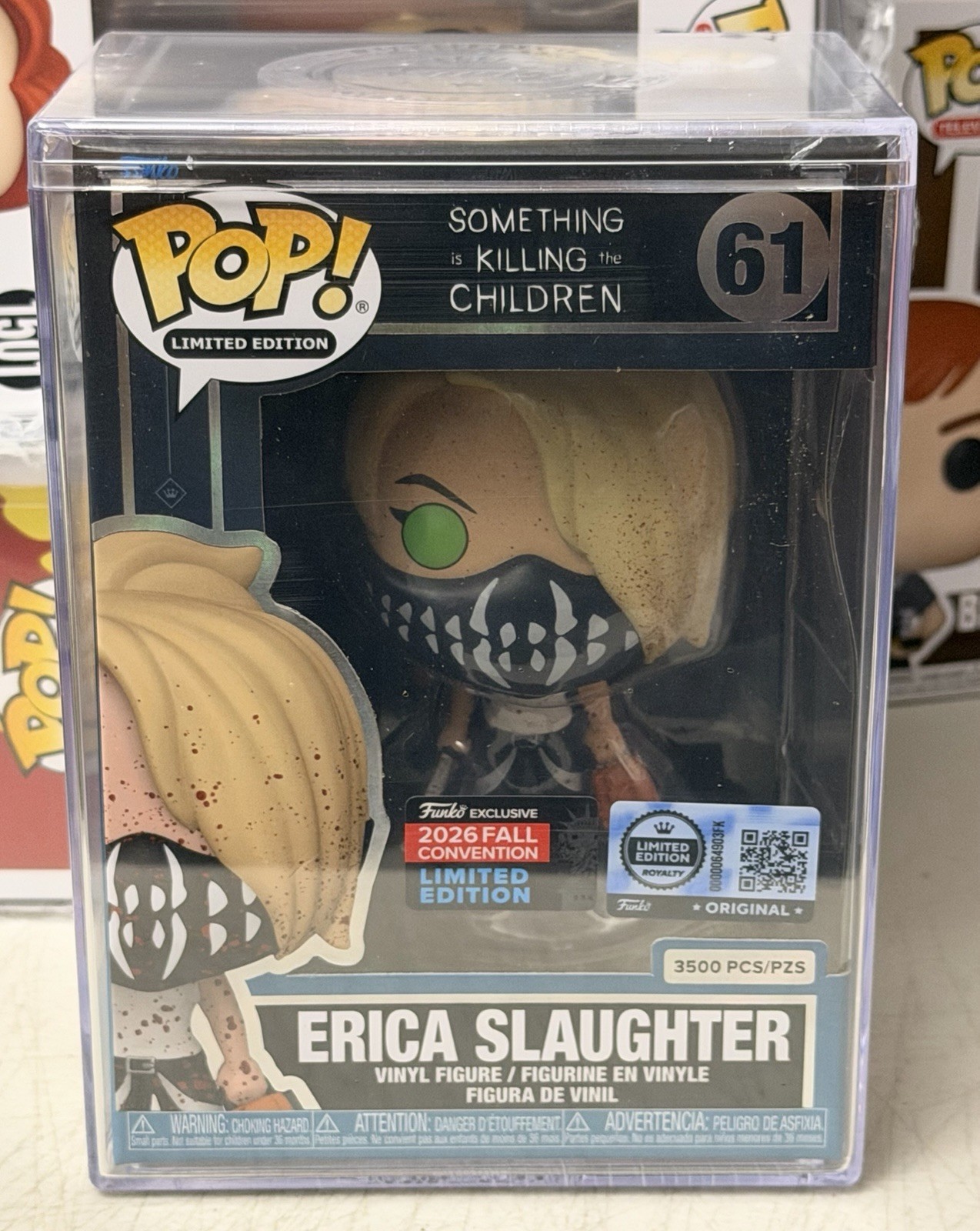 SOMETHING IS KILLING THE CHILDREN Pop Erica Slaughter with Pop Protector 61 SOMETHING IS KILLING THE CHILDREN Pop Erica Slaughter with Pop Protector 61