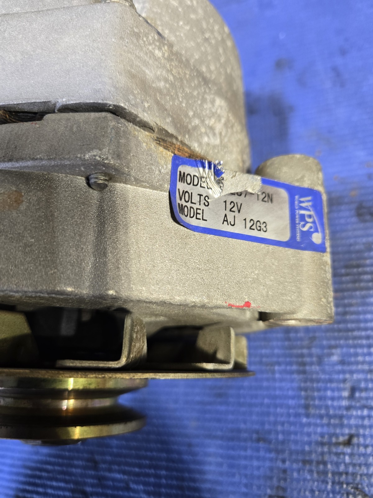 Vintage 12v Alternator 12 Volt AJ1203 