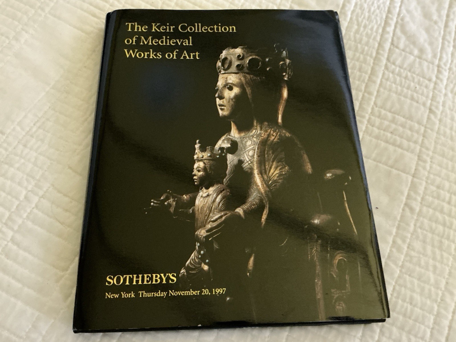 Sotheby’s The Keir Collection Medieval Works of Art 1997 w/ Auction Results Page