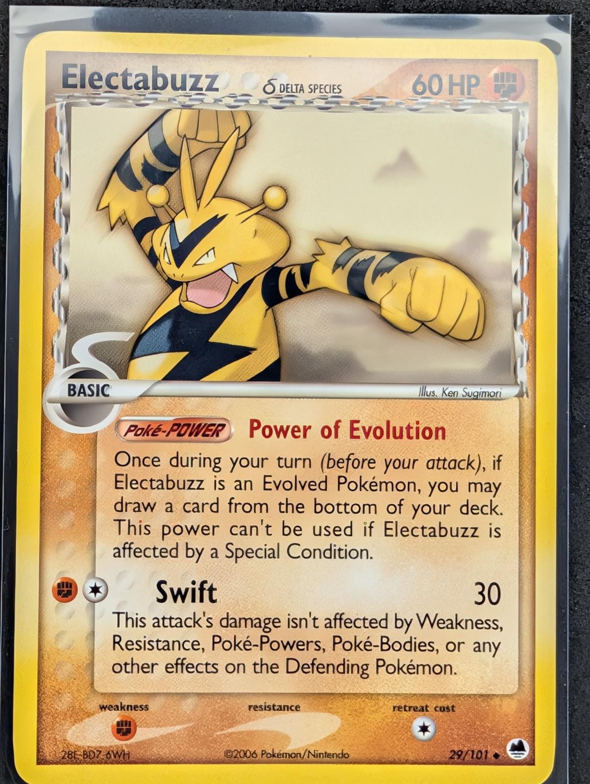 Electabuzz 29/101 UC Dragon Frontiers Pokemon LP Electabuzz 29/101 UC Dragon Frontiers Pokemon LP