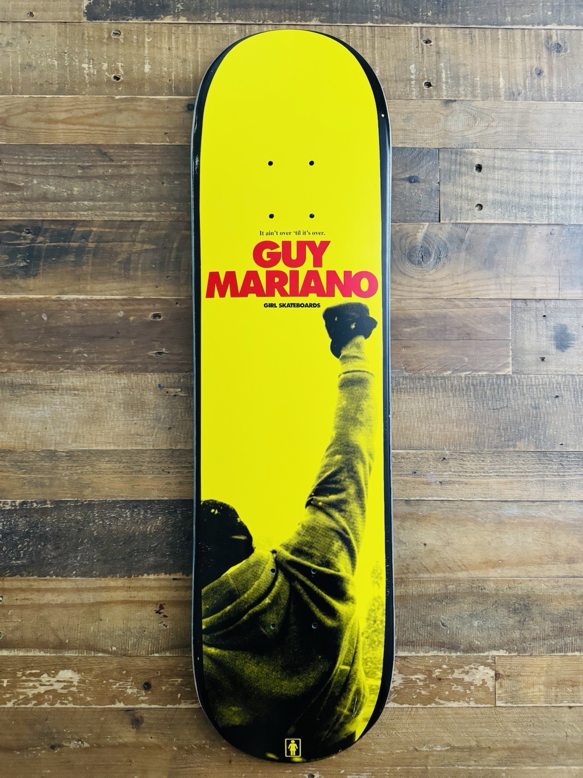 RARE Guy Mariano Eye Of The Tiger GIRL Skateboard Deck Rocky NOS