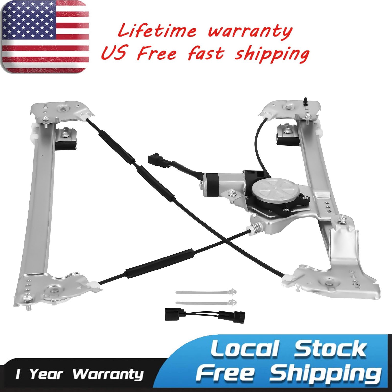 Complete Window Assembly Front Right for Ford F-150 2004-2008 741-429