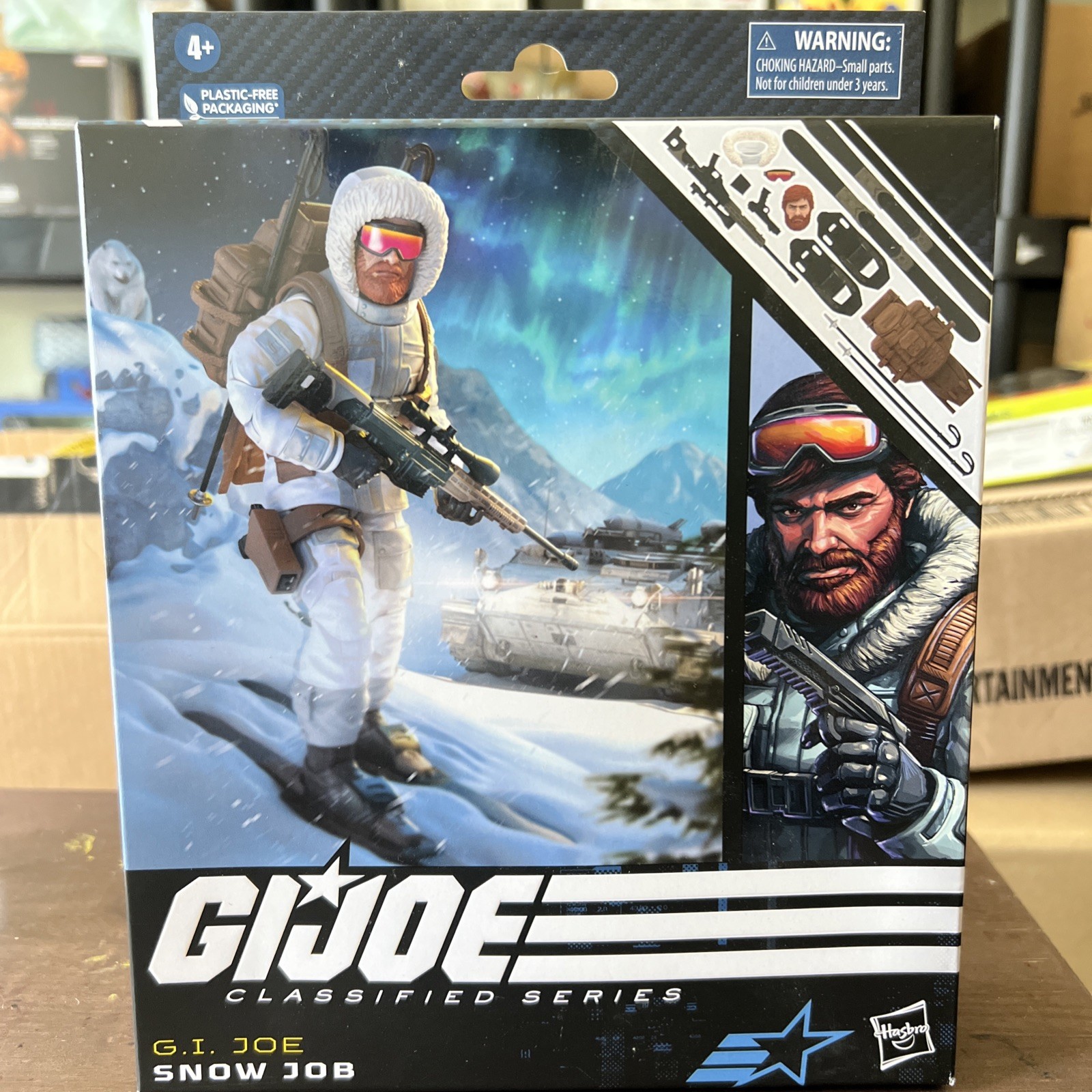 G.I. Joe Classified Snow Job #67 Hasbro Pulse Exclusive New MIB G.I. Joe Classified Snow Job #67 Hasbro Pulse Exclusive New MIB