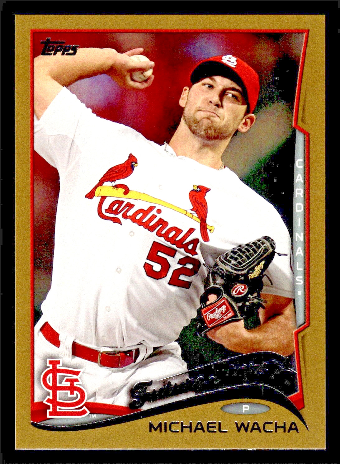 2014 Topps Michael Wacha Gold #414 -/2014 - St. Louis Cardinals 2014 Topps Michael Wacha Gold #414 -/2014 - St. Louis Cardinals