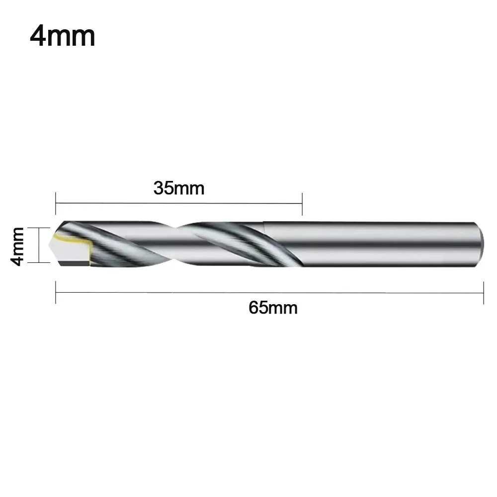 Solid Tungsten Carbide Drill Bits For CNC Carbide Twist Drill Bits Metalworking 