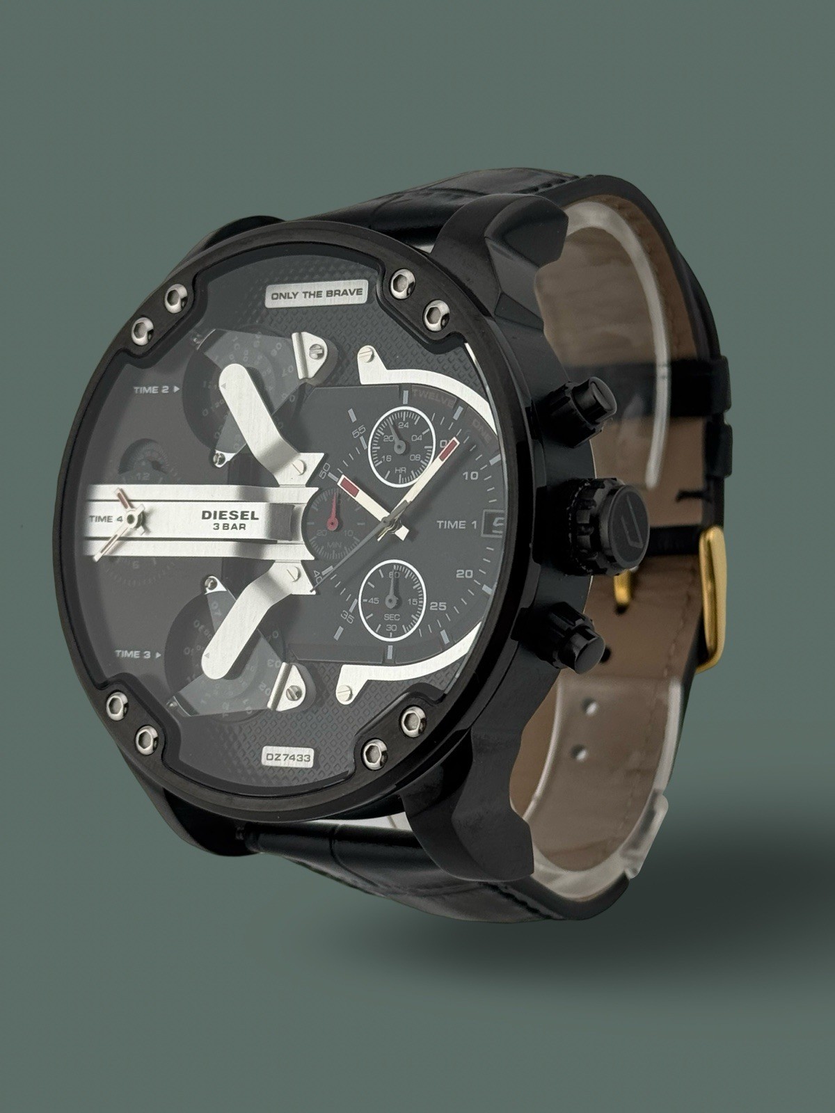DIESEL DZ7433 Mr Big Daddy 2.0 Mens 57mm Black Watch