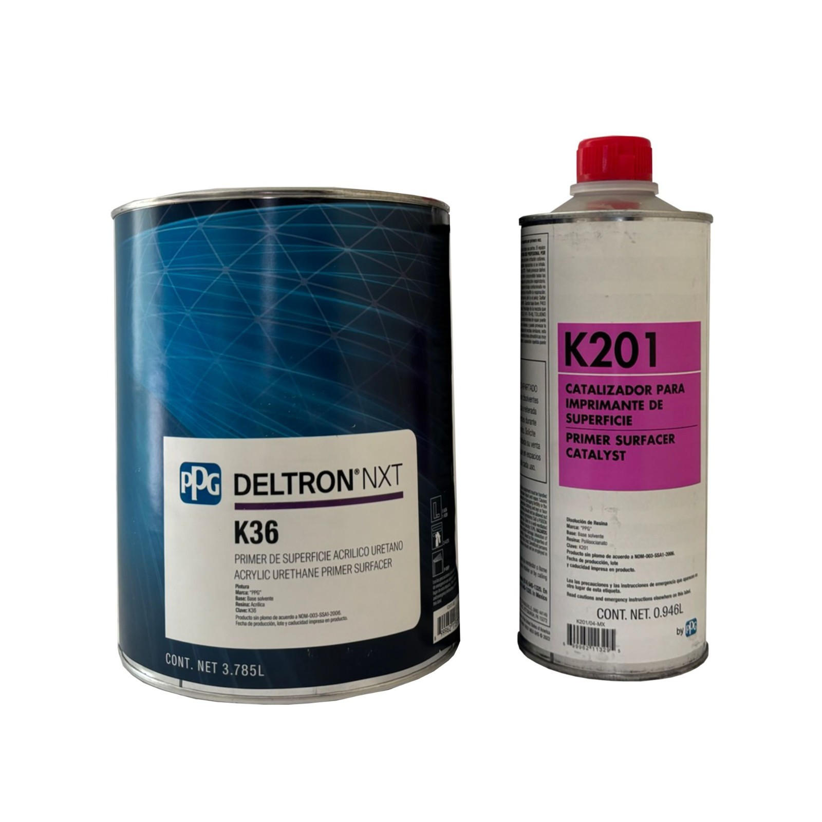 PPG Deltron K36 1 Gallon Primer, K201 1 Quart Catalyst  