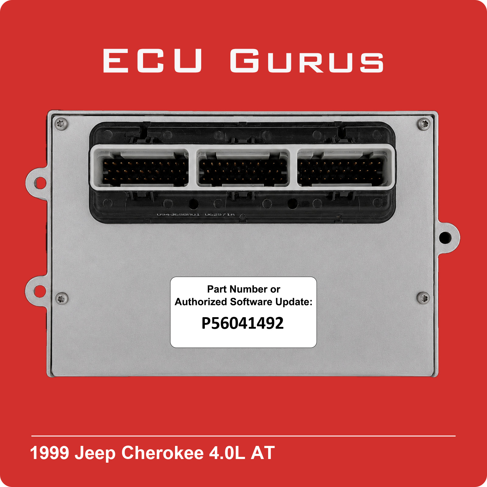 1999 Jeep Cherokee 4.0L AT Engine Computer P56041492 \