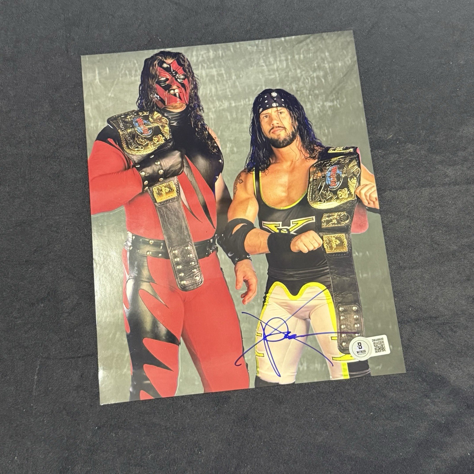 X-Pac Autographed WWE WWF Wrestling Signed 8x10 Photo Beckett BAS COA