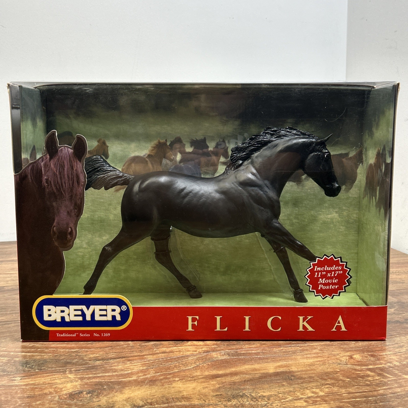 NEW 2006 Breyer Horse Flicka Traditional Series #1269 Sealed Movie Poster NEW 2006 Breyer Horse Flicka Traditional Series #1269 Sealed Movie Poster
