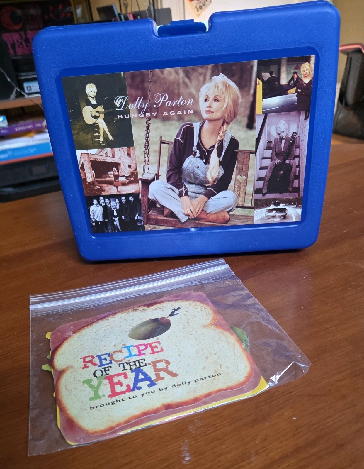 **RARE** Dolly Parton ‘Hungry Again’ Vintage Promo Lunchbox w/ Press Kit