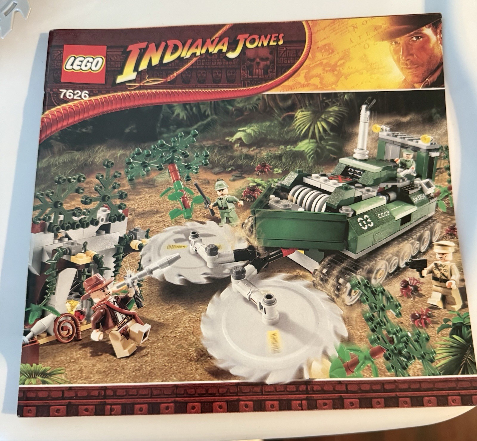 LEGO Indiana Jones: Jungle Cutter (7626). No Box. LEGO Indiana Jones: Jungle Cutter (7626). No Box.