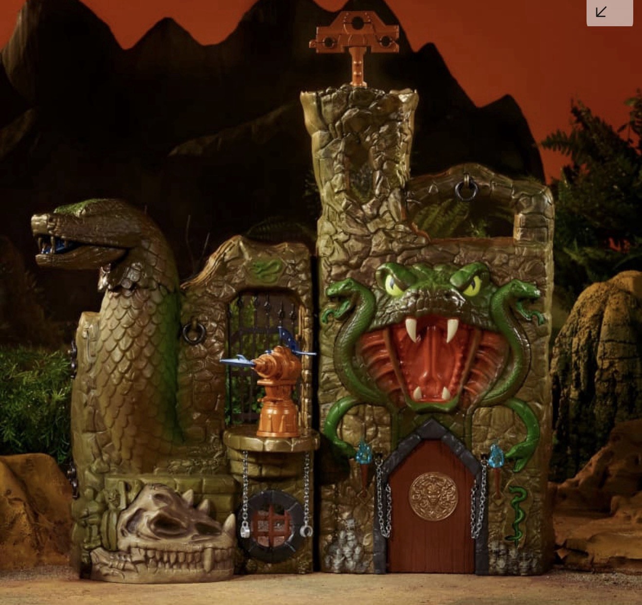 MATTEL 2026 MASTERS OF THE UNIVERSE SNAKE LAIR PLAYSET CROWDFUND MOTU MISB 🔥