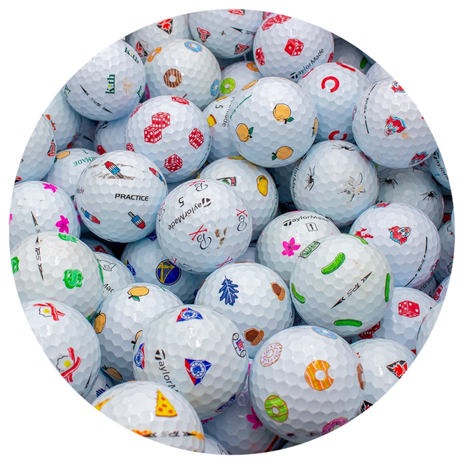 TaylorMade TP5/x Pix Mix Used Golf Balls, AAA Quality, 12 Count, VERY RARE TaylorMade TP5/x Pix Mix Used Golf Balls, AAA Quality, 12 Count, VERY RARE