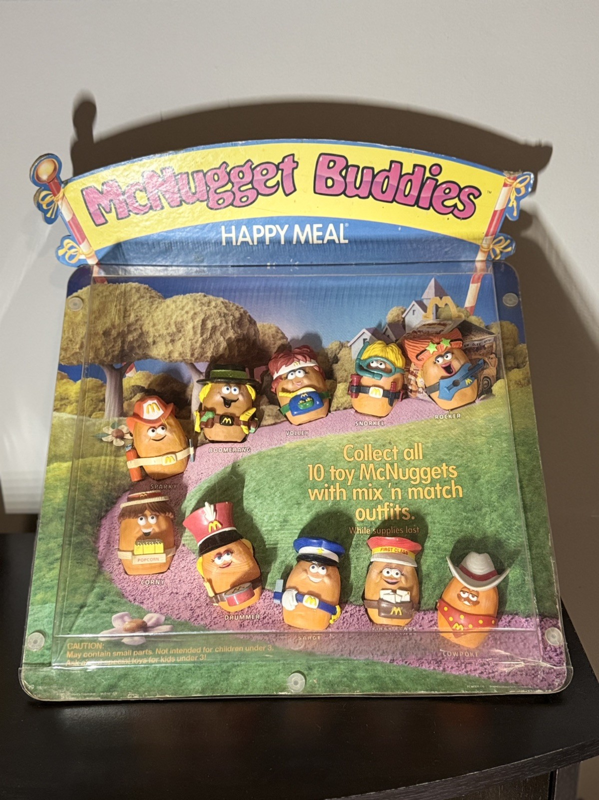 McDonald’s Original Vintage McNugget Buddies Store Display Set of 10 1988 Rare McDonald’s Original Vintage McNugget Buddies Store Display Set of 10 1988 Rare