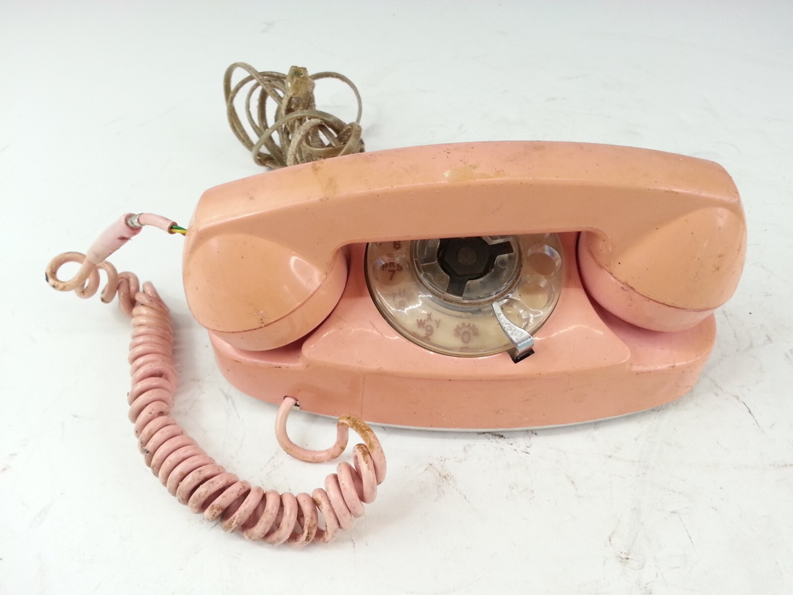 Stromberg Carlson Vintage Pink Rotary Desk Phone 11-68 1600w Telephone