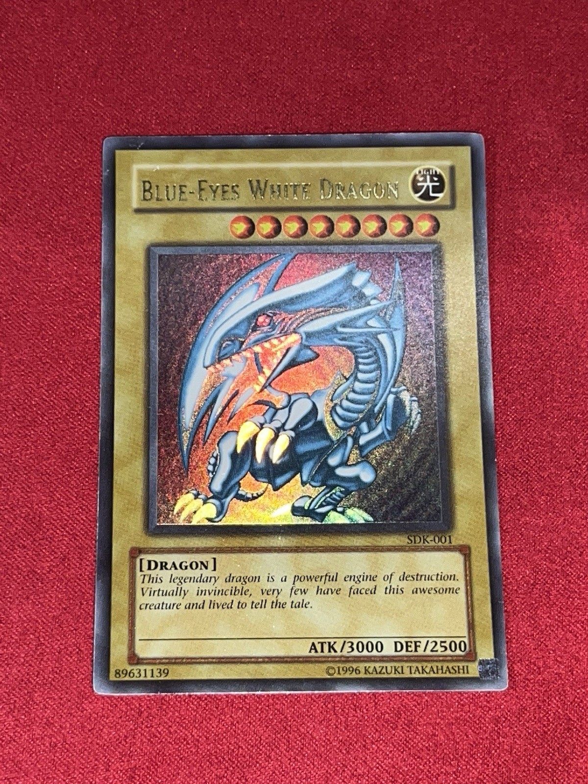 Konami Yu-Gi-Oh Blue-Eyes White Dragon SDK-001 Starter Deck Kaiba Ultra Rare