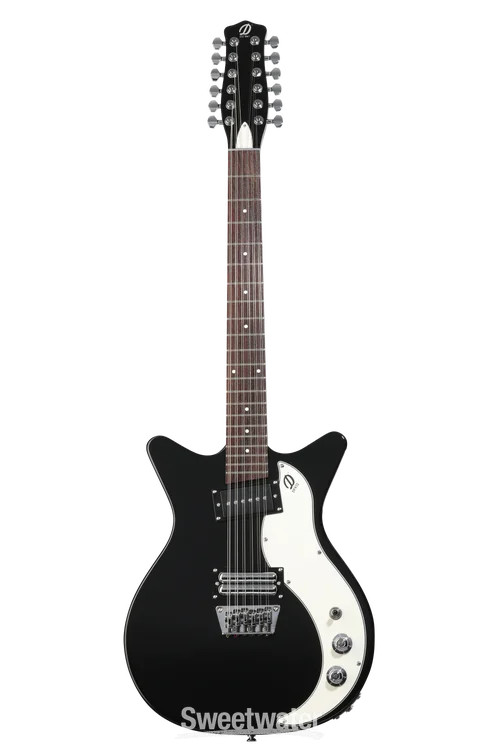 Danelectro 59X12 12-String Electric Guitar - Black