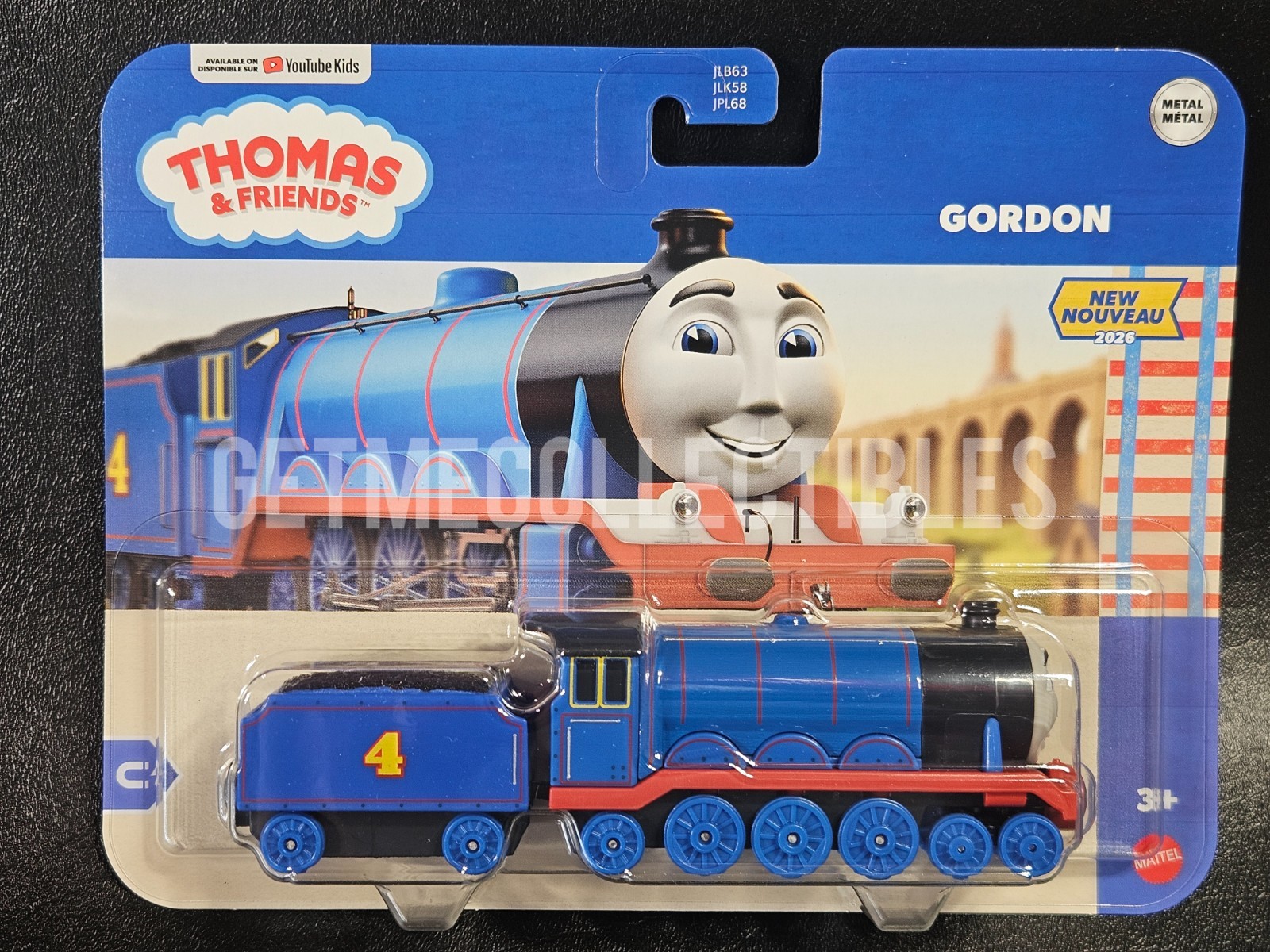 THOMAS AND FRIENDS DIECAST GORDON WITH TENDER 2 PACK JLB63 2026 METAL SAVE 15%