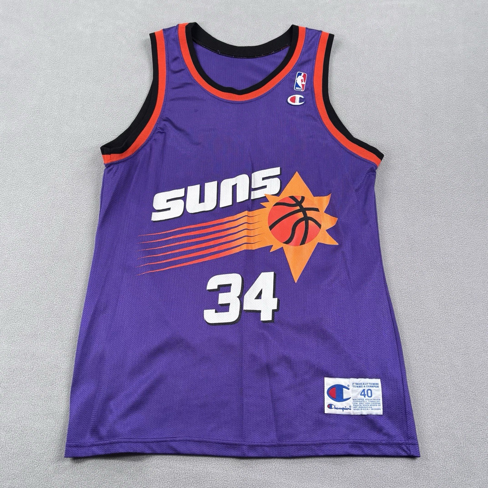 Vintage Champion Charles Barkley Phoenix Suns Jersey Men’s Medium 40 90’s USA Vintage Champion Charles Barkley Phoenix Suns Jersey Men’s Medium 40 90’s USA