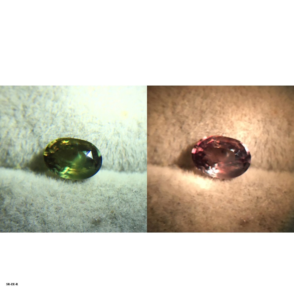 1.05 ct Natural Untreated Alexandrite | Oval | GIA Certified