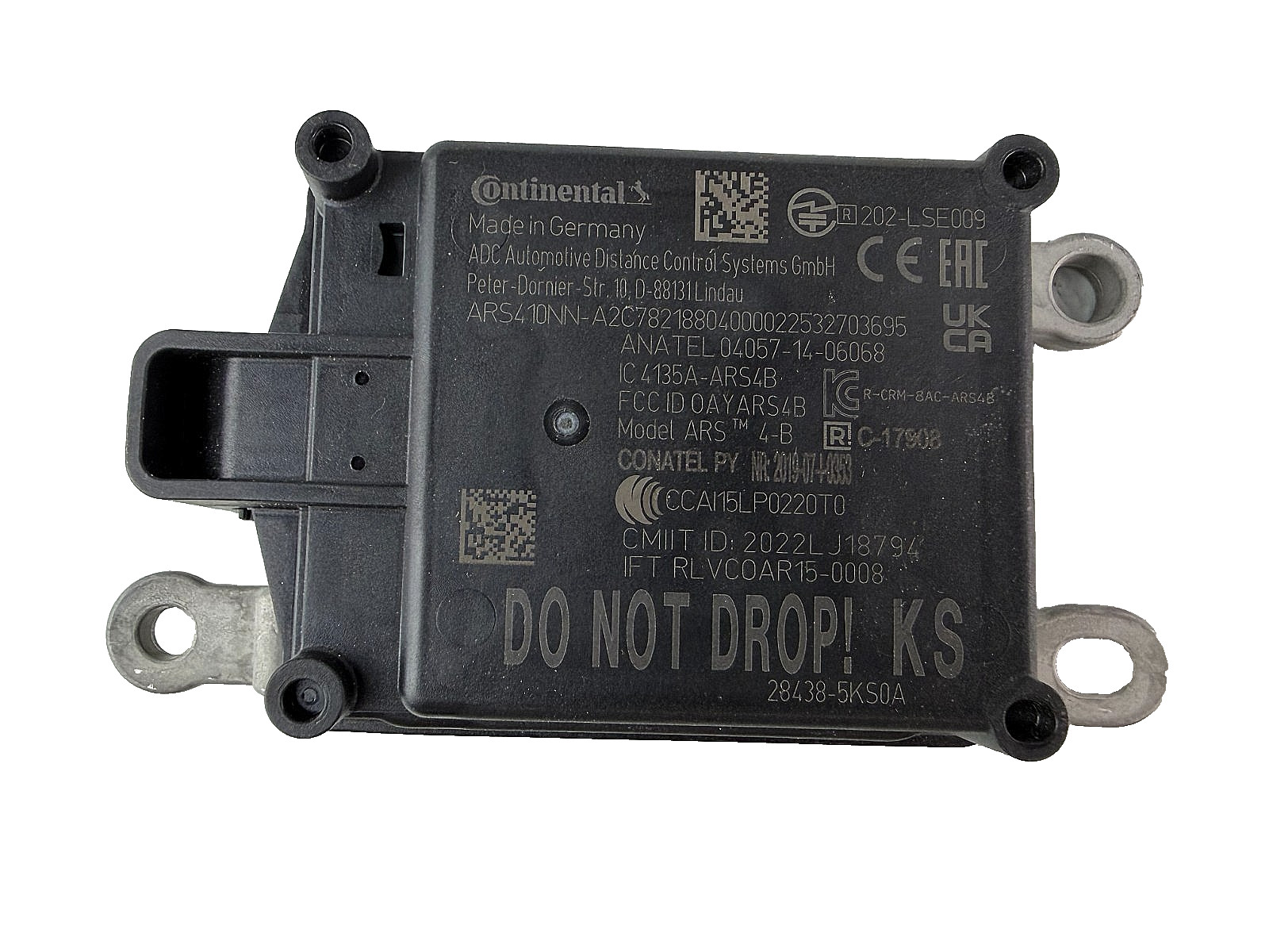 OEM 2020-2025 Nissan Frontier Titan Front Radar Distance Sensor 28438-5KS0A