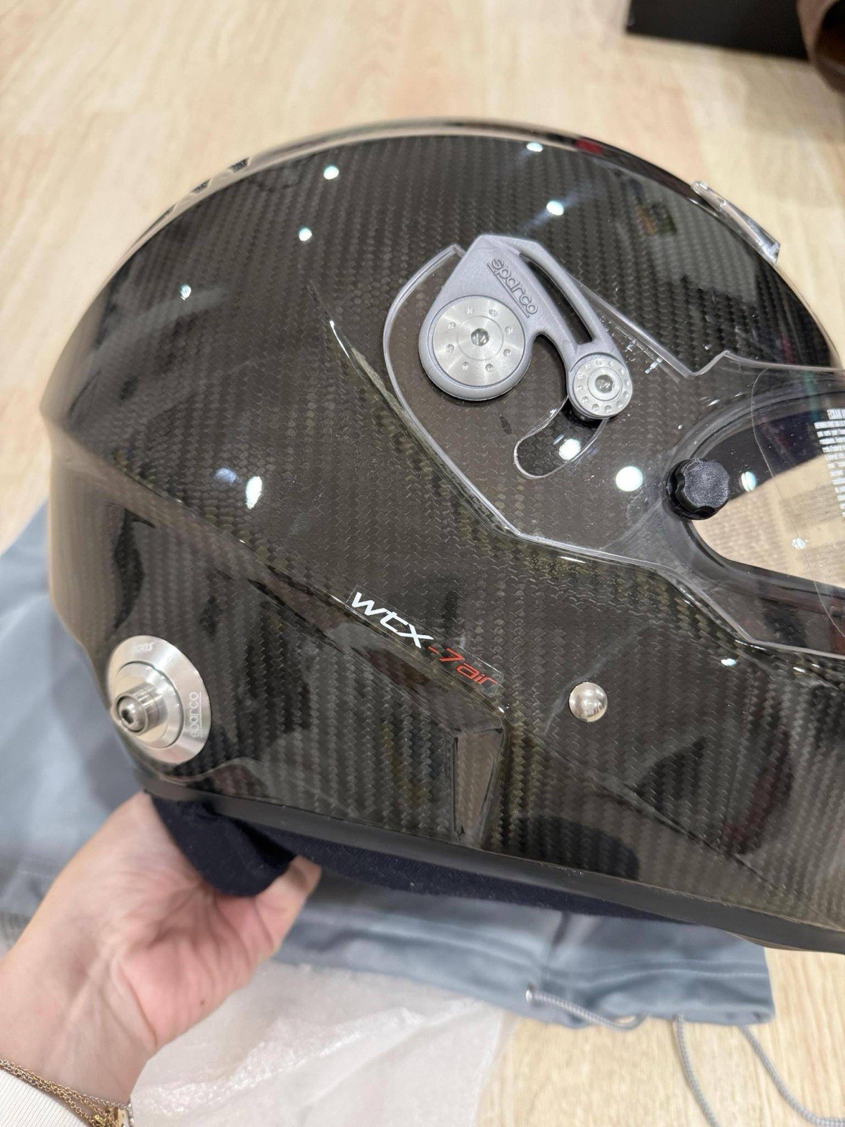 Sparco WTX-7air Carbon helmet , size S