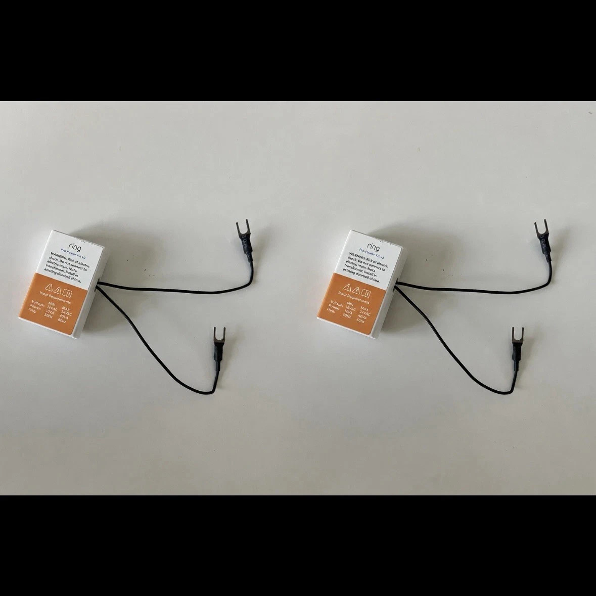 Ring Pro Power Kit V3 (2 units)- New & Unused – $11.95 per 2 units