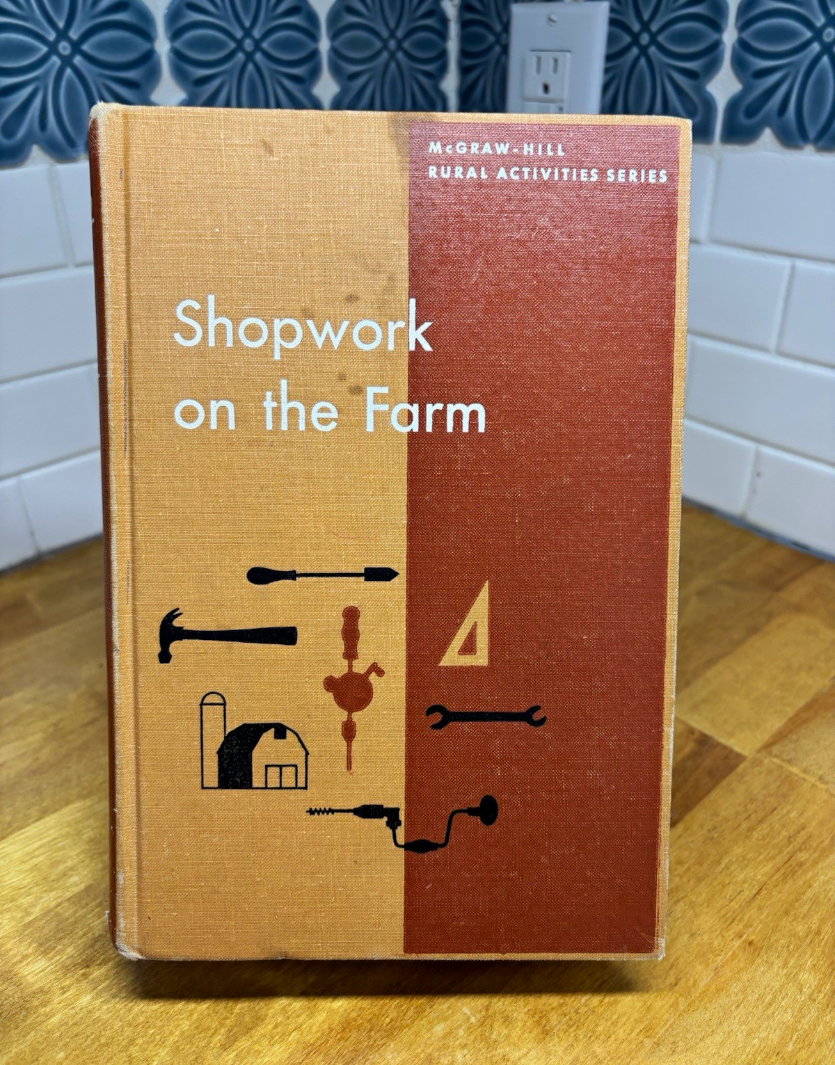 McGraw-Hill Shopwork on the Farm 2nd Ed 1955 HC Mack M. Jones Textbook
