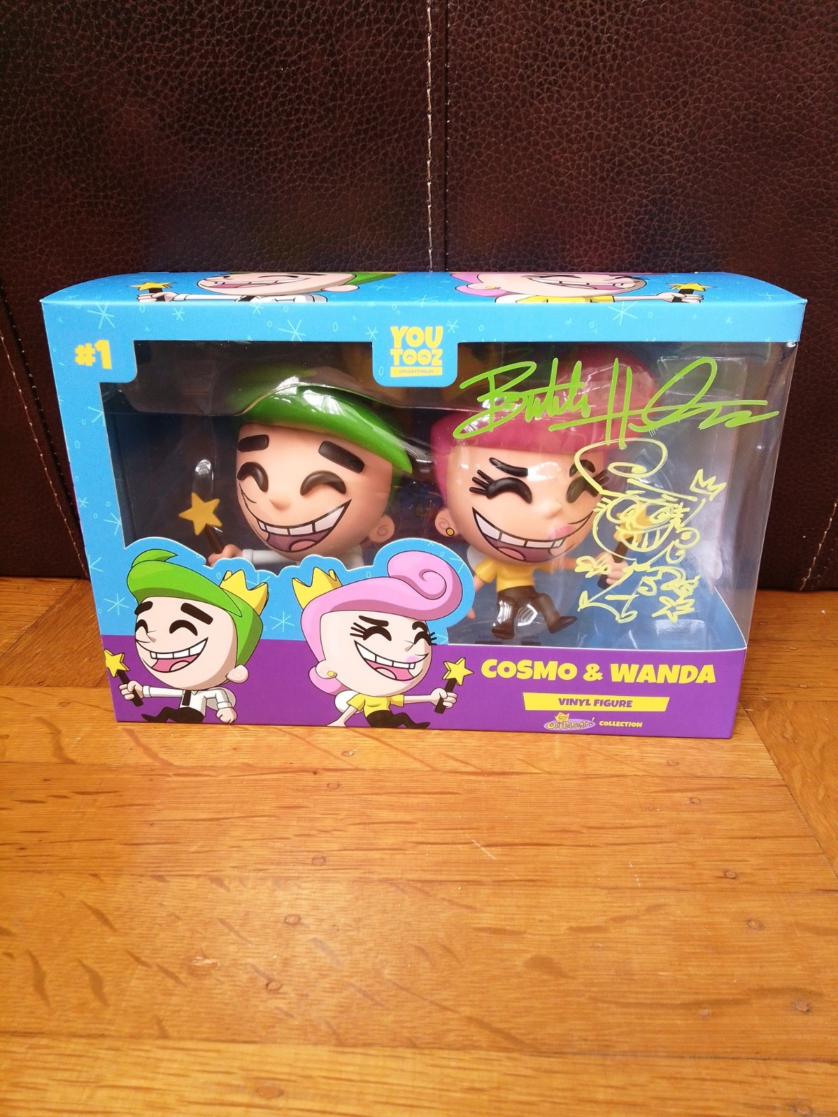 SUPER RARE LIMITED EDITION Signed Fairly Odd Parents Youtooz